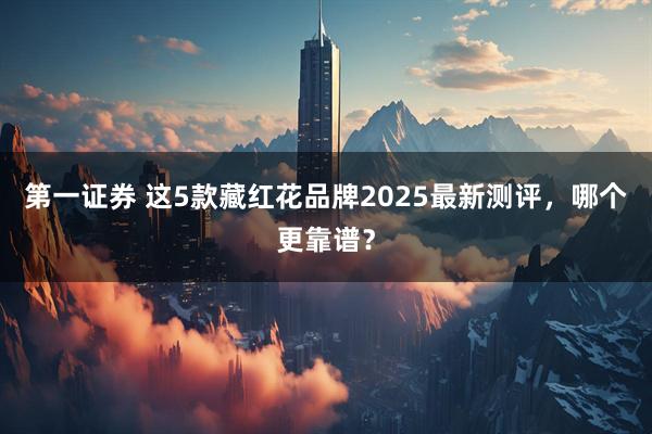 第一证券 这5款藏红花品牌2025最新测评，哪个更靠谱？